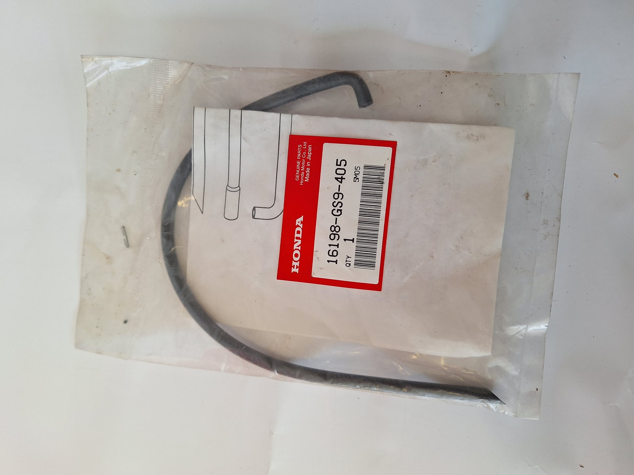 Bild von ENTLUEFTUNGSROHR  16198-GS9-405  ZB 50 J